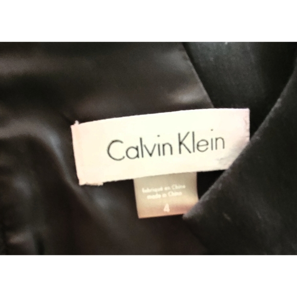 Calvin Klein  little black dress size 4 - Picture 3 of 3